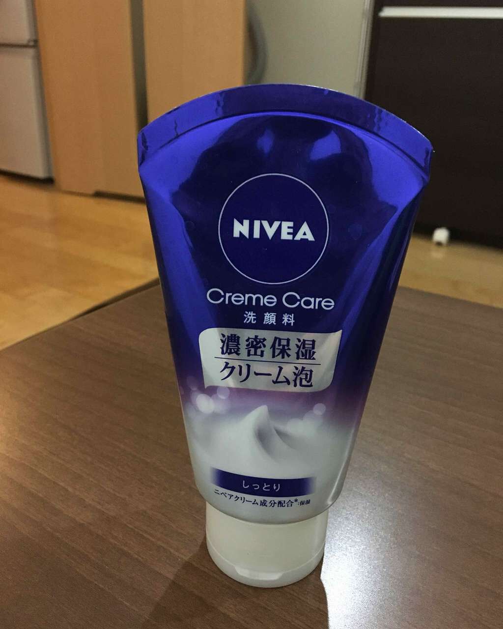 ニベア クリームケア洗顔料 しっとり/ニベア/洗顔フォームを使ったクチコミ(1枚目)
