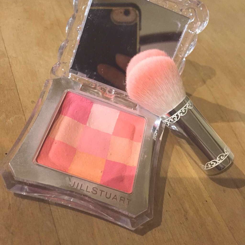 ミックスブラッシュ コンパクト モアカラーズ/JILL STUART/パウダーチークを使ったクチコミ（1枚目）
