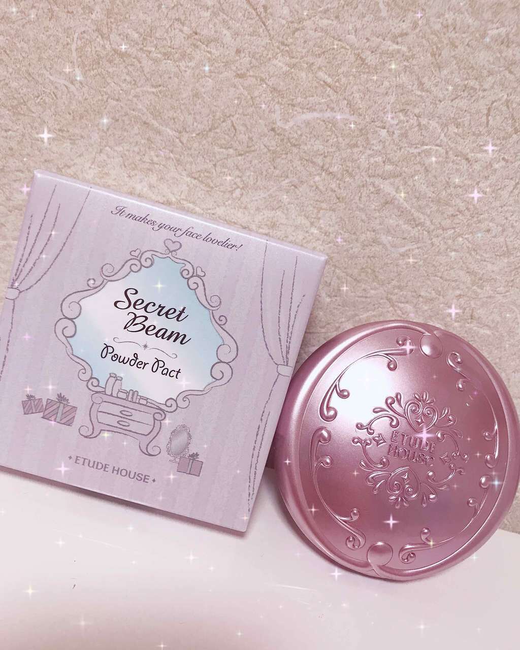 シークレットビーム パウダーパクト/ETUDE/プレストパウダーを使ったクチコミ(1枚目)