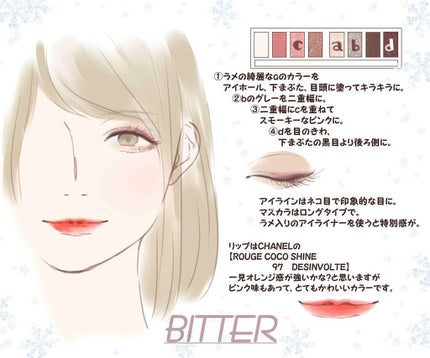 グラマラスヌード アイパレット (クリスマスコフレ 2017)/Visée/メイクアップキットを使ったクチコミ(2枚目)