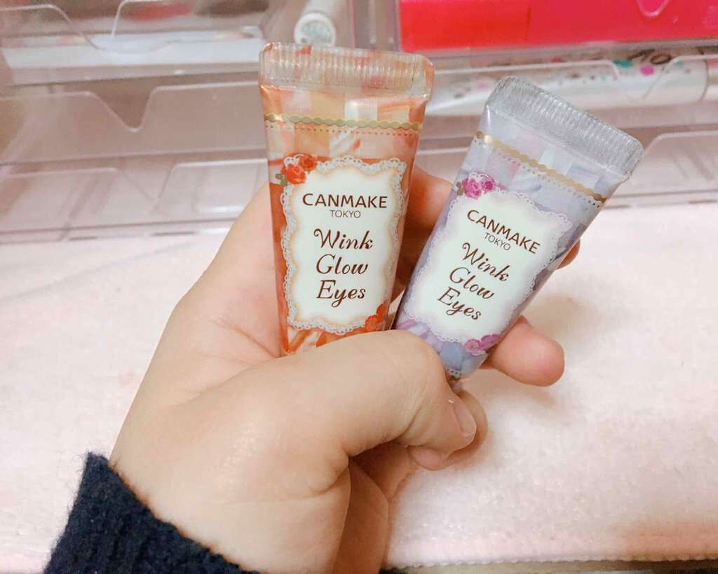 ウィンクグロウアイズ/キャンメイク/ジェル・クリームアイシャドウを使ったクチコミ(1枚目)