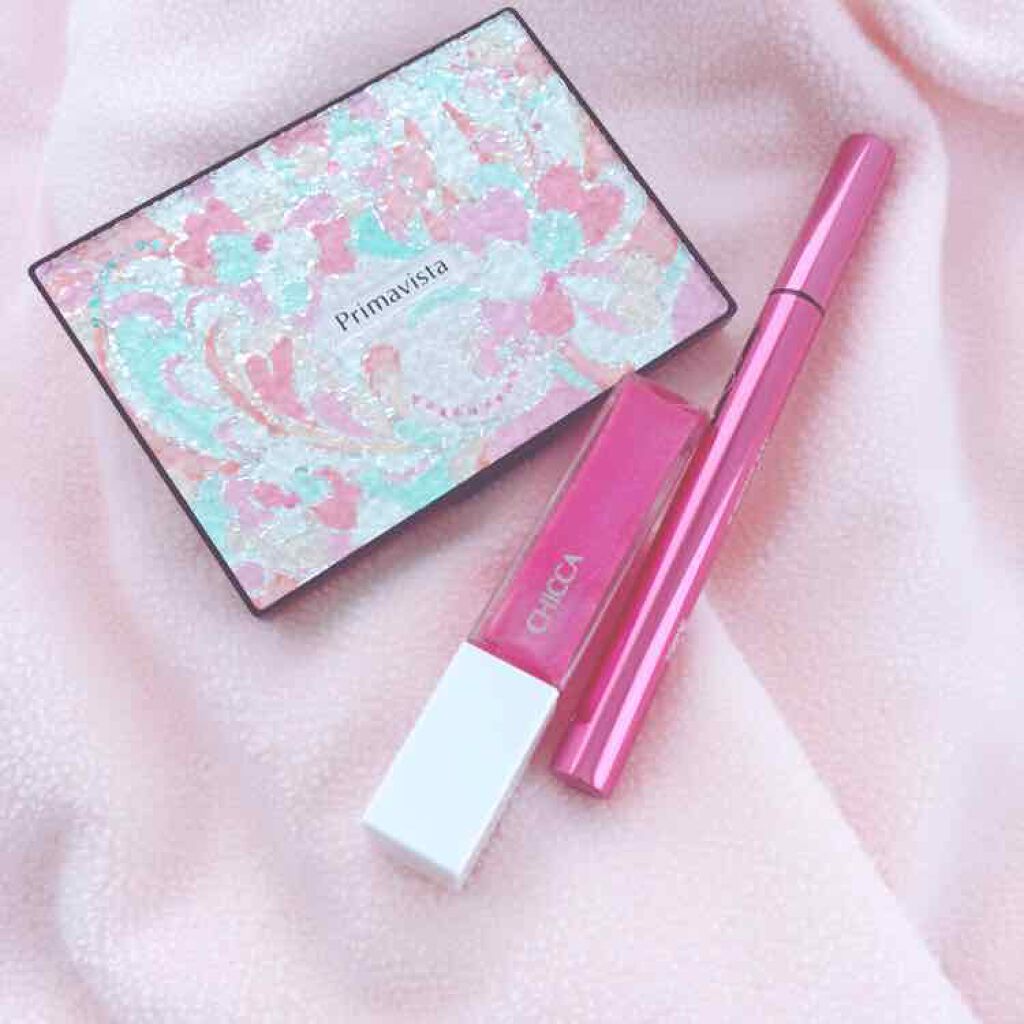 メスメリック グロスオン/CHICCA/リップグロスを使ったクチコミ(1枚目)