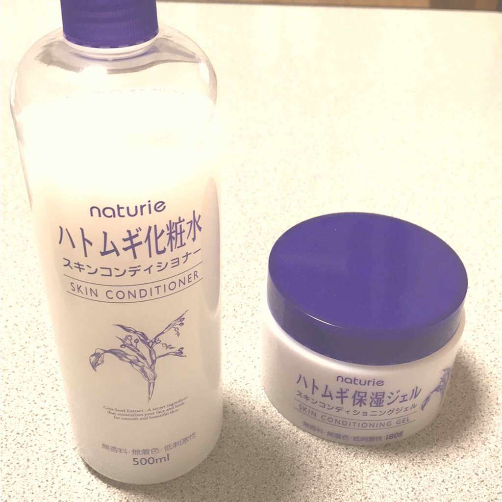 ハトムギ保湿ジェル(ナチュリエ スキンコンディショニングジェル)/ナチュリエ/美容液を使ったクチコミ（1枚目）