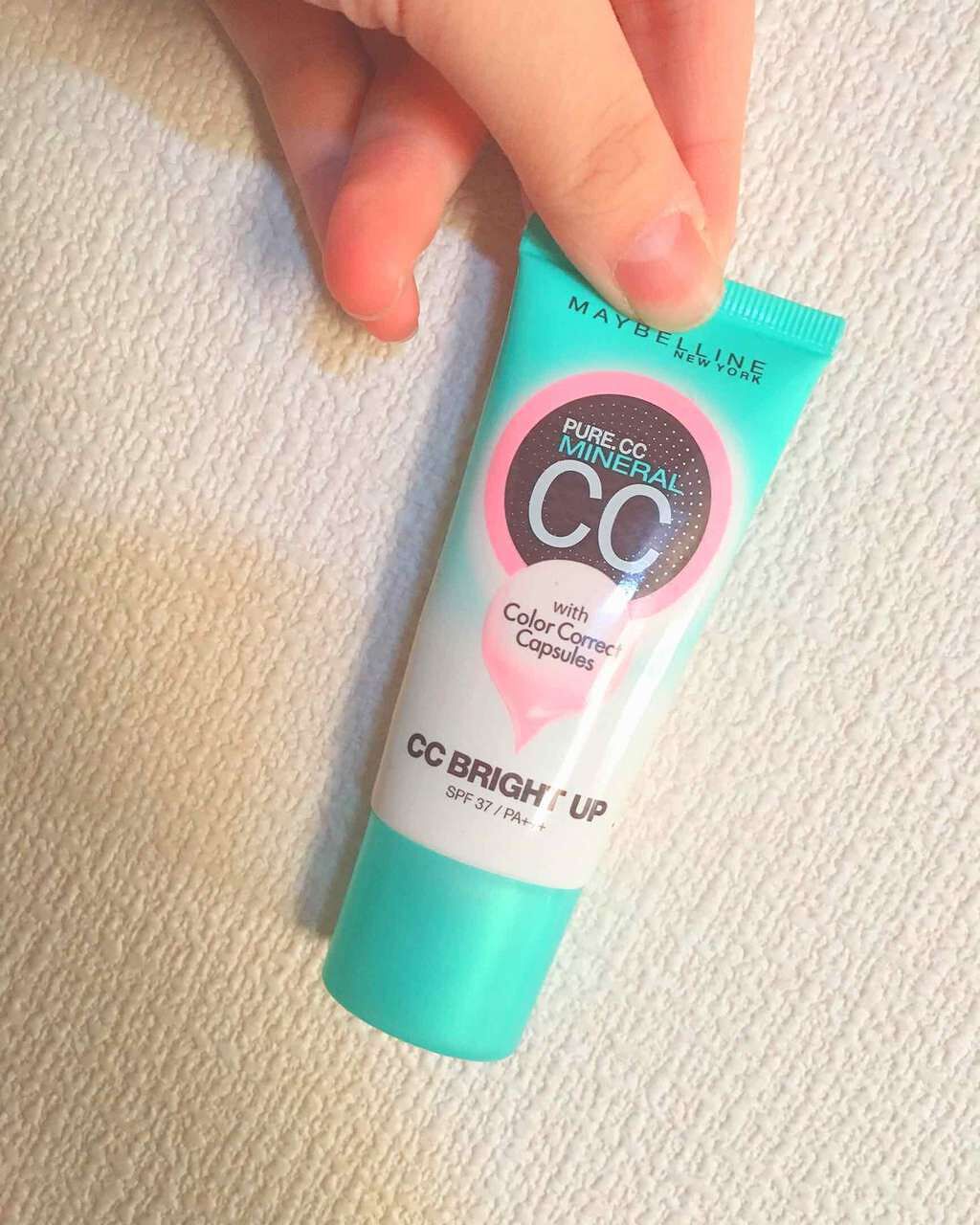 ピュアミネラル CC ブライトアップ/MAYBELLINE NEW YORK/CCクリームを使ったクチコミ(1枚目)