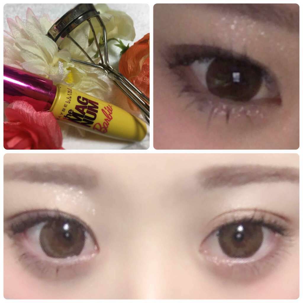 ボリューム エクスプレス マグナム バービー/MAYBELLINE NEW YORK/マスカラを使ったクチコミ(1枚目)