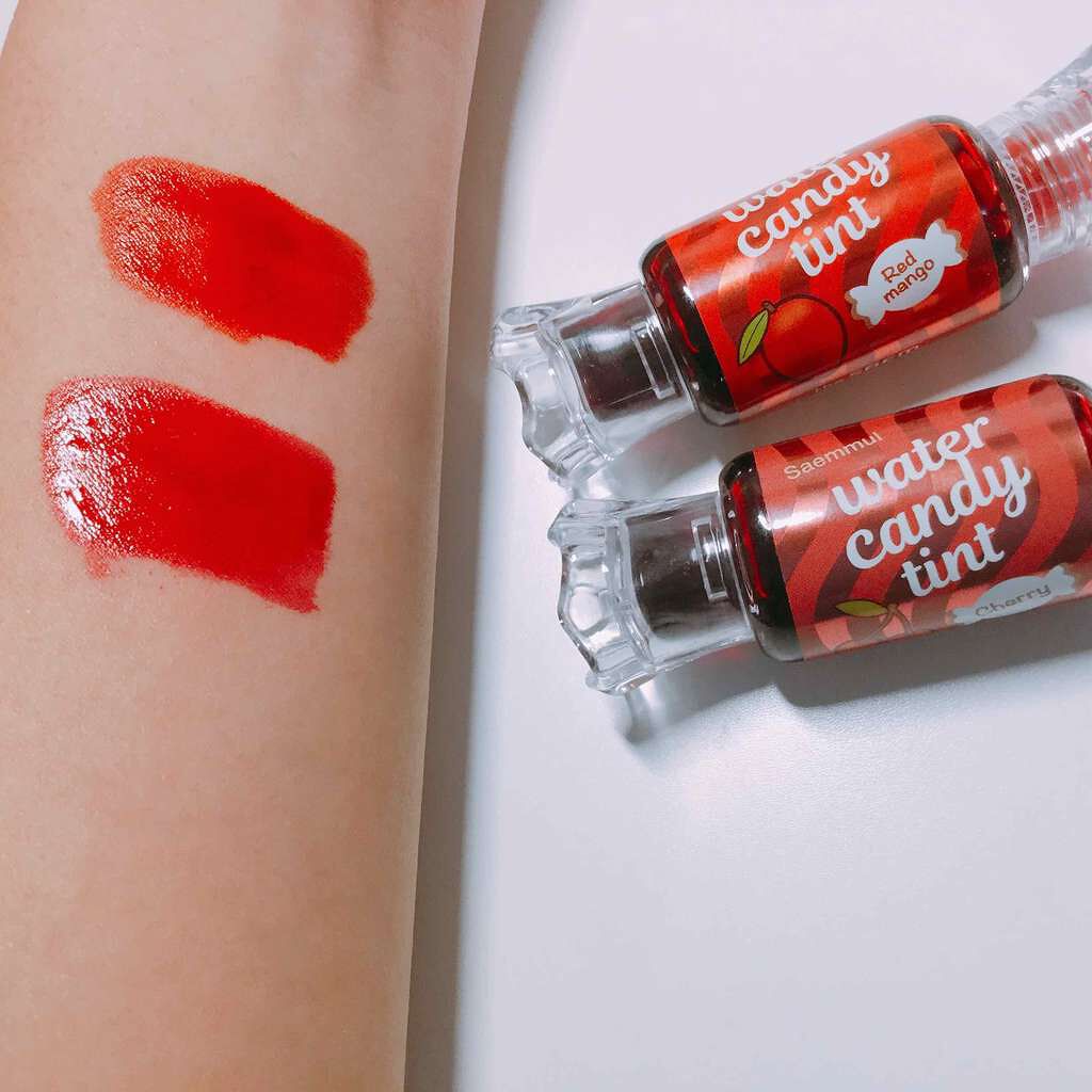 ウォーター キャンディー ティント/the SAEM/リップティントを使ったクチコミ(2枚目)
