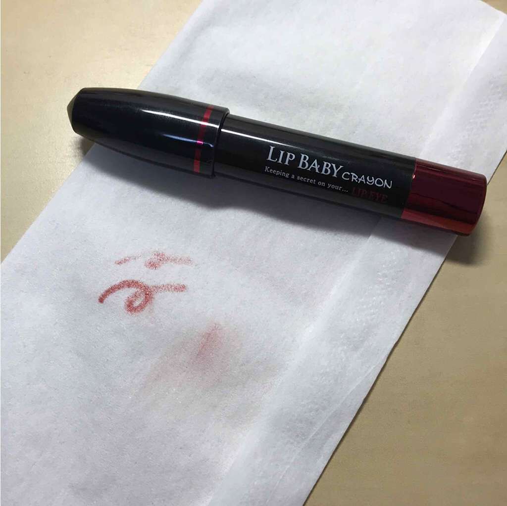 リップベビークレヨン リップ＆アイ/メンソレータム/口紅を使ったクチコミ（1枚目）