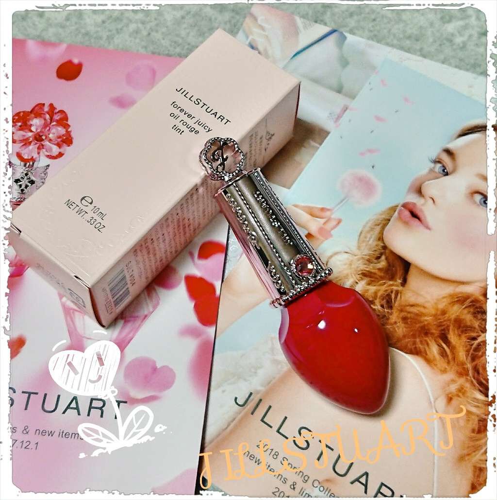 フォーエヴァージューシー オイルルージュ ティント/JILL STUART/リップティントを使ったクチコミ(1枚目)