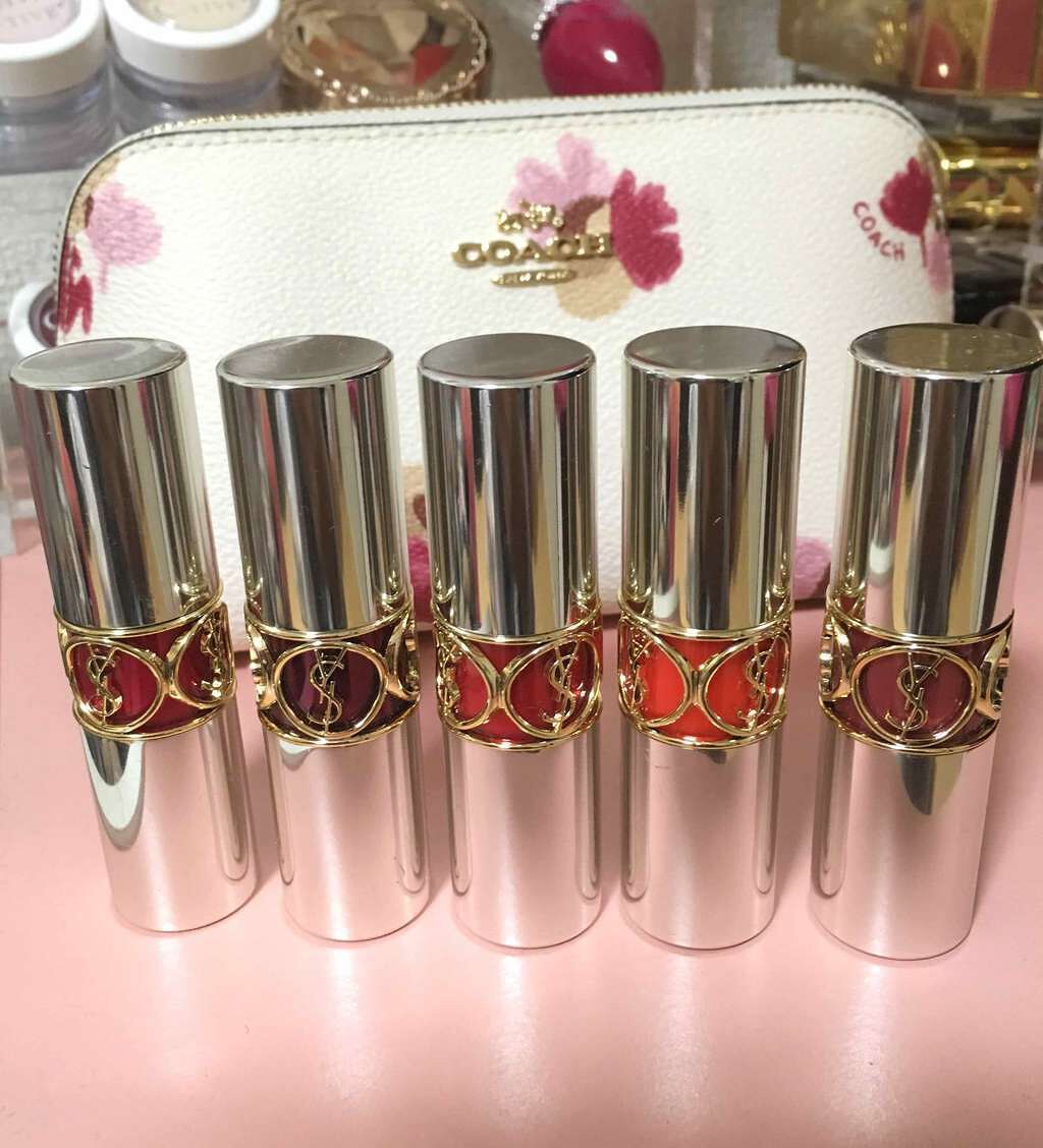 ヴォリュプテ ティントインバーム/YVES SAINT LAURENT BEAUTE/口紅を使ったクチコミ(1枚目)