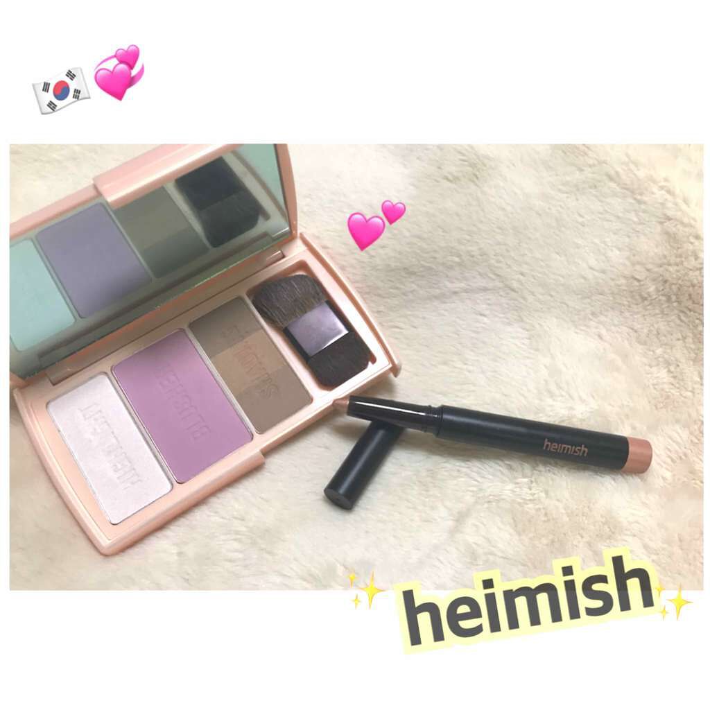 ディーリズムブラッシャーパレット/heimish/パウダーチークを使ったクチコミ(1枚目)