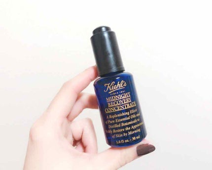 キールズ ミッドナイトボタニカル コンセントレート/Kiehl's/フェイスオイルを使ったクチコミ(1枚目)