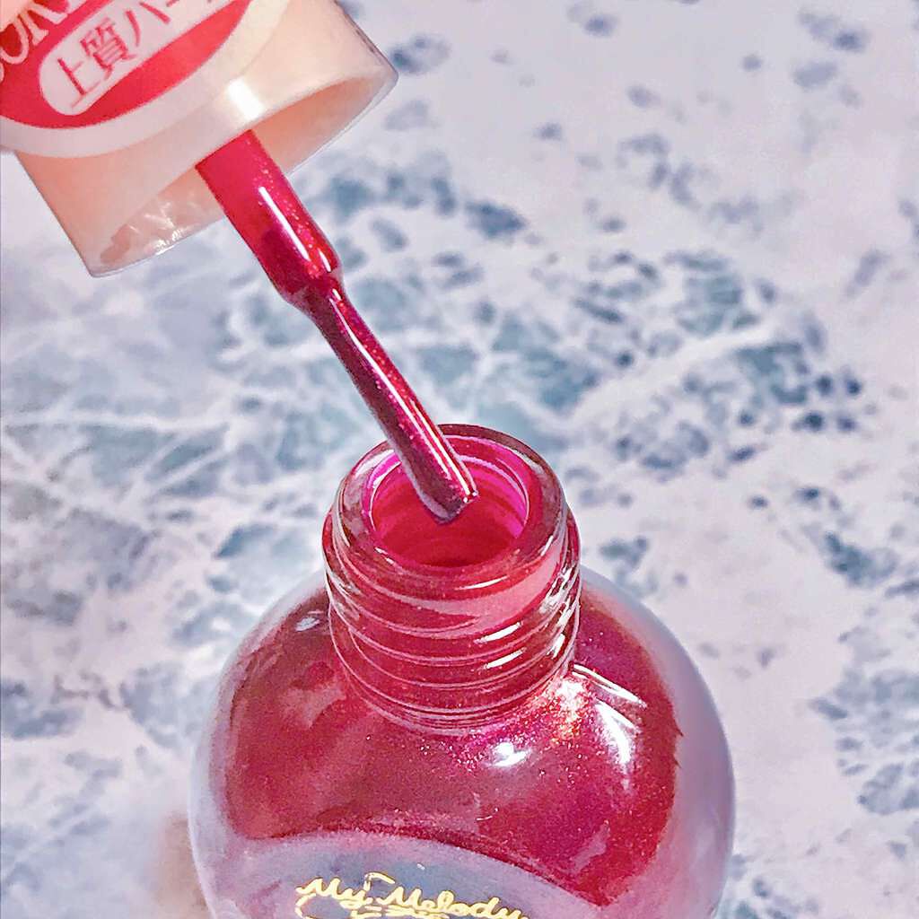 サンリオネイル/DAISO/マニキュアを使ったクチコミ(2枚目)