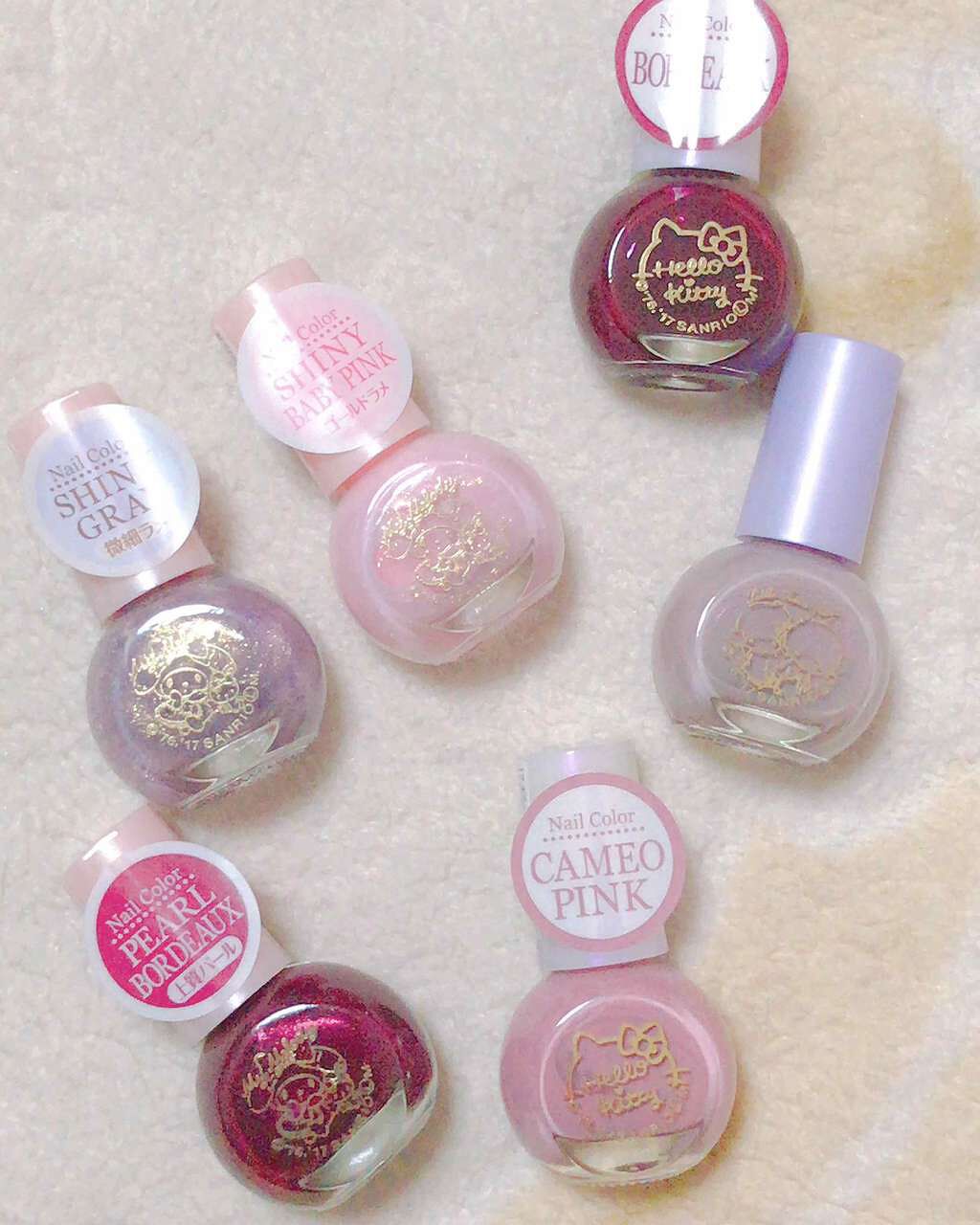 サンリオネイル/DAISO/マニキュアを使ったクチコミ(1枚目)