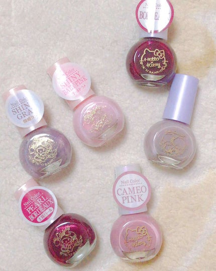 サンリオネイル/DAISO/マニキュアを使ったクチコミ(1枚目)