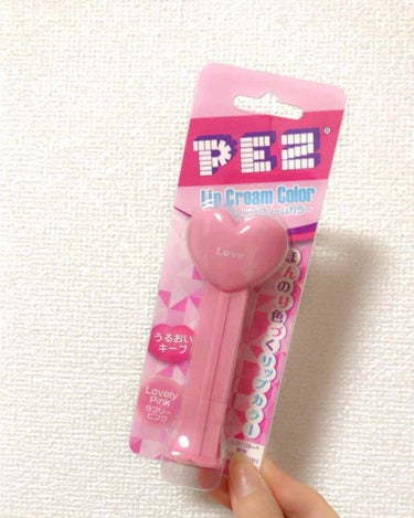 PEZ リップクリームカラー ラブリーピンク/RACE/リップケア・リップクリームを使ったクチコミ（1枚目）