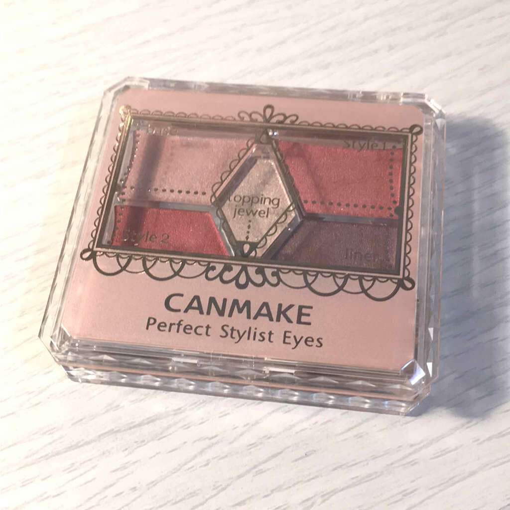 【旧品】パーフェクトスタイリストアイズ/キャンメイク/アイシャドウパレットを使ったクチコミ（1枚目）