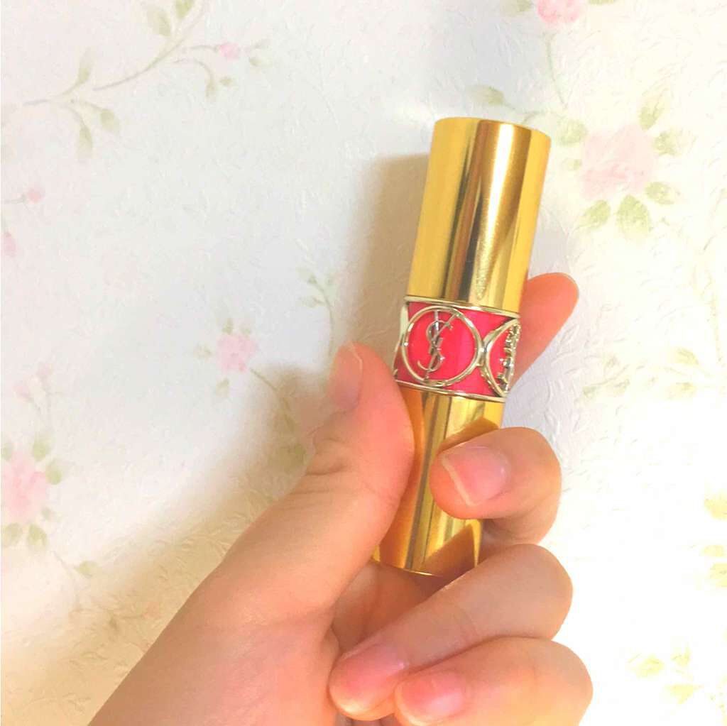 ルージュ ヴォリュプテ シャイン/YVES SAINT LAURENT BEAUTE/口紅を使ったクチコミ（1枚目）