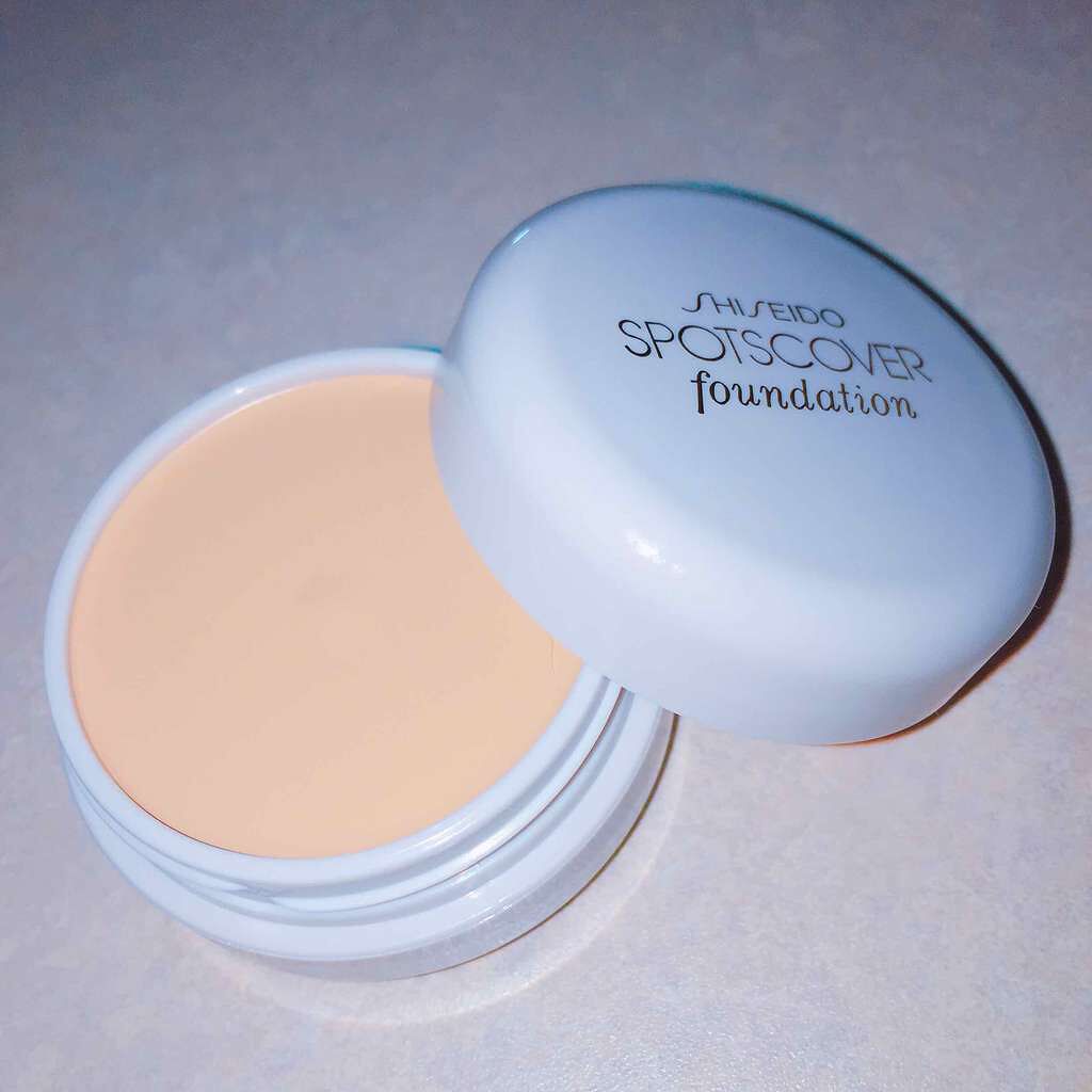 スポッツカバー ファウンデイション/SHISEIDO/クリームコンシーラーを使ったクチコミ（1枚目）