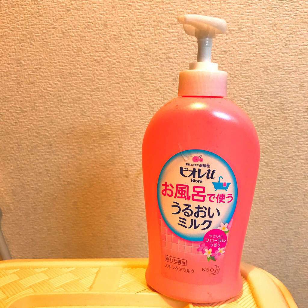 お風呂で使う うるおいミルク 無香料/ビオレu/ボディミルクを使ったクチコミ(1枚目)