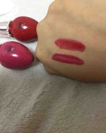 フォーエヴァージューシー オイルルージュ/JILL STUART/口紅を使ったクチコミ(3枚目)