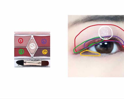 【旧品】パーフェクトスタイリストアイズ/キャンメイク/アイシャドウパレットを使ったクチコミ(3枚目)