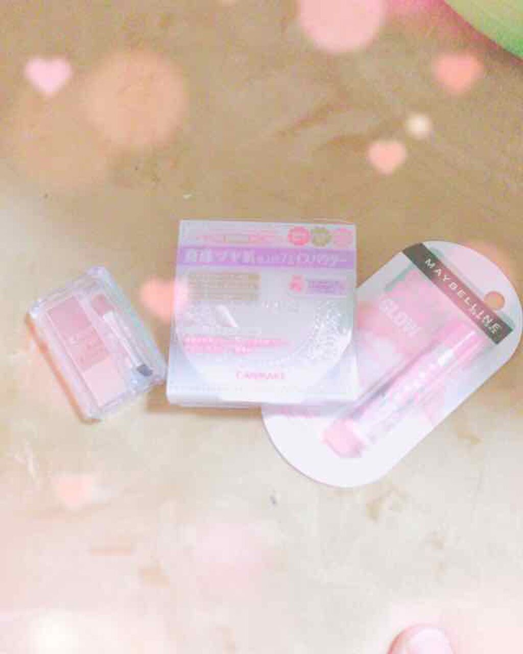 リップクリーム ピンクグロウ/MAYBELLINE NEW YORK/リップケアを使ったクチコミ（1枚目）