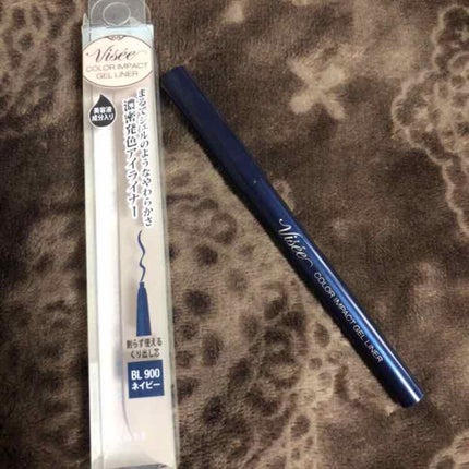 カラーインパクト ジェルライナー/Visée/ジェルアイライナーを使ったクチコミ(1枚目)