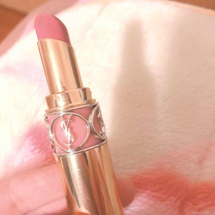 ルージュ ヴォリュプテ シャイン/YVES SAINT LAURENT BEAUTE/口紅を使ったクチコミ(2枚目)