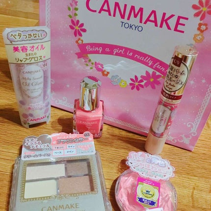 クリームチーク/キャンメイク/ジェル・クリームチークを使ったクチコミ(1枚目)