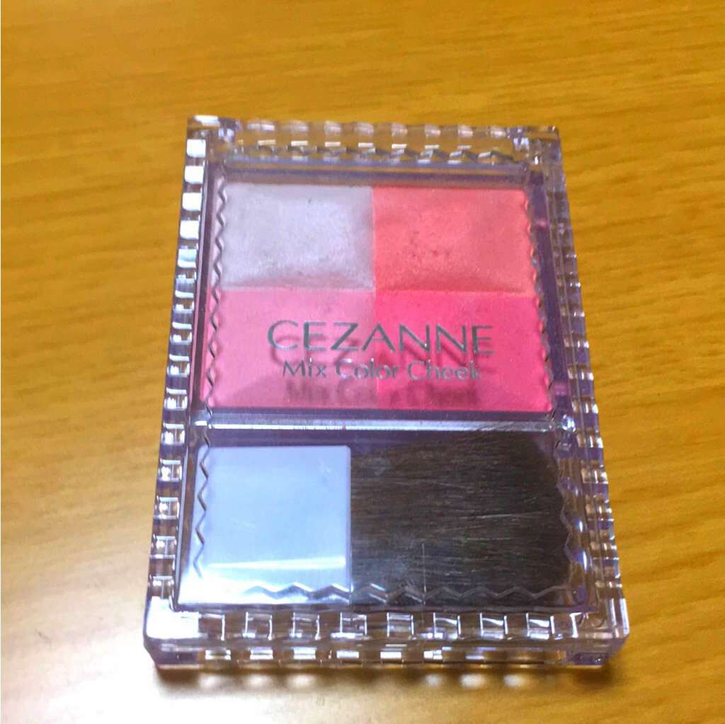 ミックスカラーチーク/CEZANNE/パウダーチークを使ったクチコミ(1枚目)