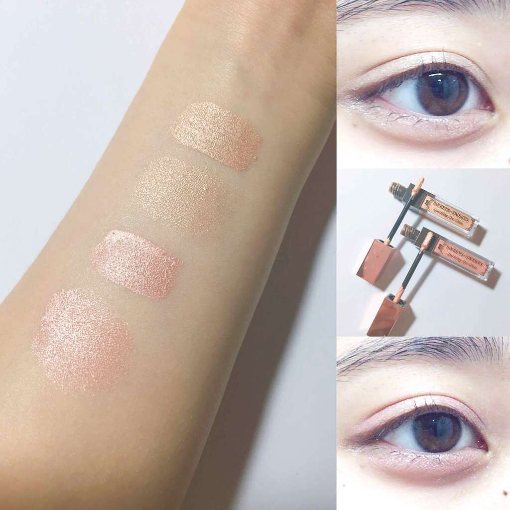 スパークリングアイグロス/スウィーツ スウィーツ/リキッドアイシャドウを使ったクチコミ(1枚目)