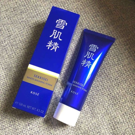 ホワイト クリーム ウォッシュ/雪肌精/洗顔フォームを使ったクチコミ(1枚目)