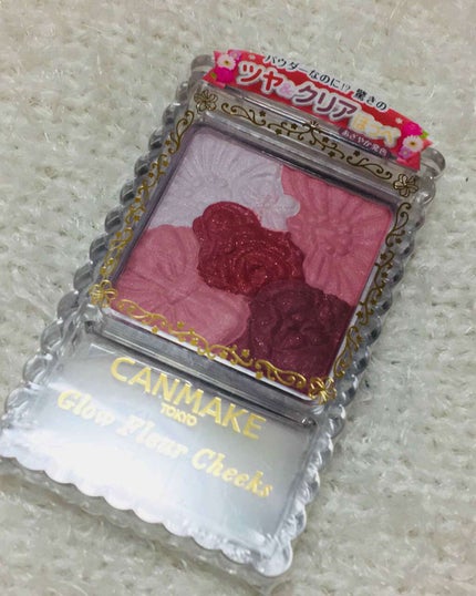 グロウフルールチークス/キャンメイク/パウダーチークを使ったクチコミ(1枚目)