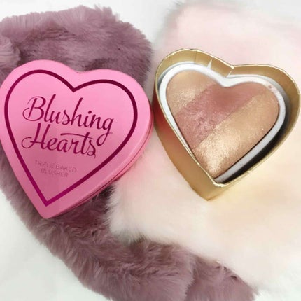 ブラッシング ハート/MAKEUP REVOLUTION/パウダーチークを使ったクチコミ(1枚目)
