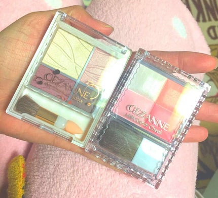 ミックスカラーチーク/CEZANNE/パウダーチークを使ったクチコミ(1枚目)