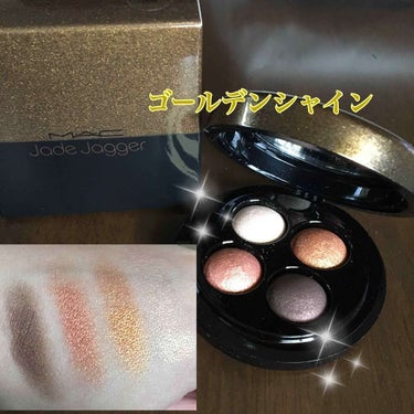 MAC
ミネラライズアイシャドウ🎨
ゴールデンシャイン

ジェイドジャガーとのコラボ商品✨
(限定商品)

一目惚れしてしまった
ネットだけど…ww

自分で買った商品やけど
今日届いたので
クリスマス