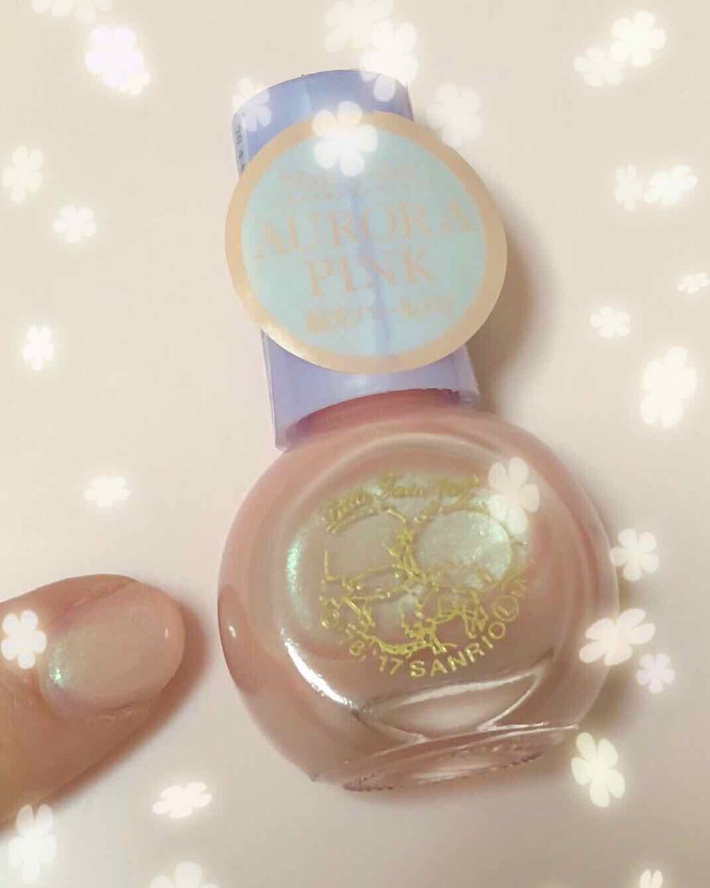 サンリオネイル/DAISO/マニキュアを使ったクチコミ（1枚目）