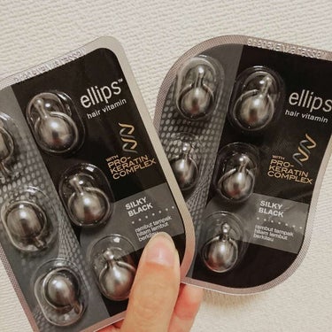 ヘアーオイル【トリートメント】/ellips/ヘアオイルを使ったクチコミ（2枚目）