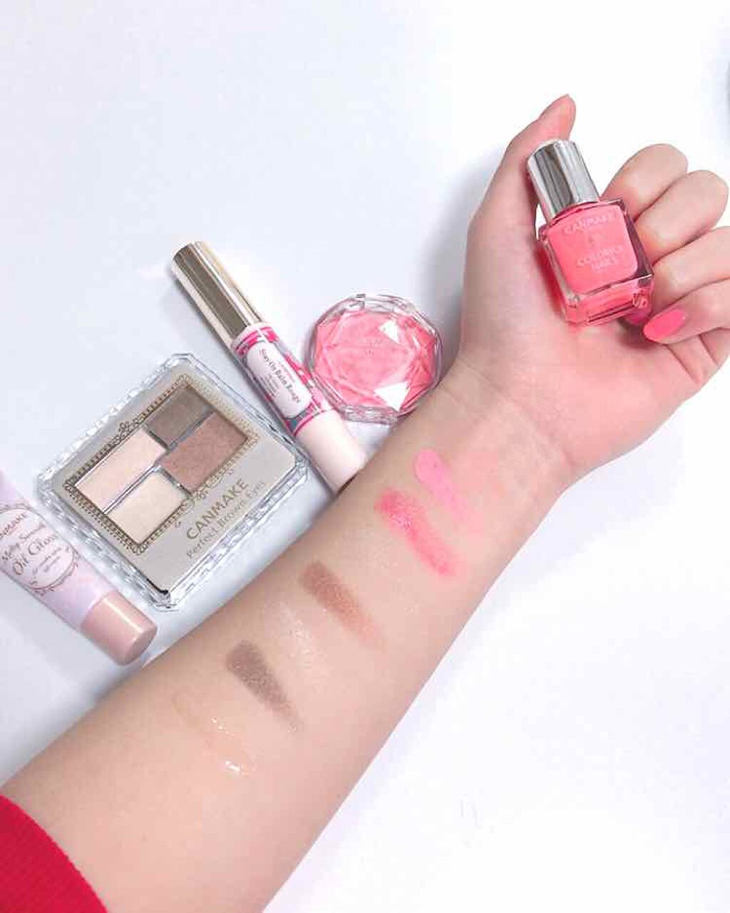 クリームチーク/キャンメイク/ジェル・クリームチークを使ったクチコミ(2枚目)