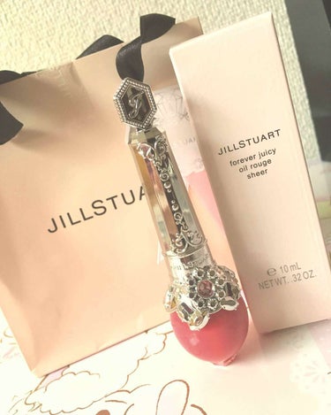 フォーエヴァージューシー オイルルージュ/JILL STUART/口紅を使ったクチコミ（1枚目）