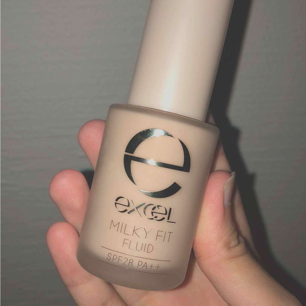 ミルキィフィットフルイド/excel/リキッドファンデーションを使ったクチコミ(1枚目)