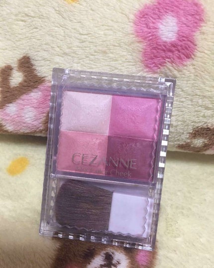 ミックスカラーチーク/CEZANNE/パウダーチークを使ったクチコミ(1枚目)