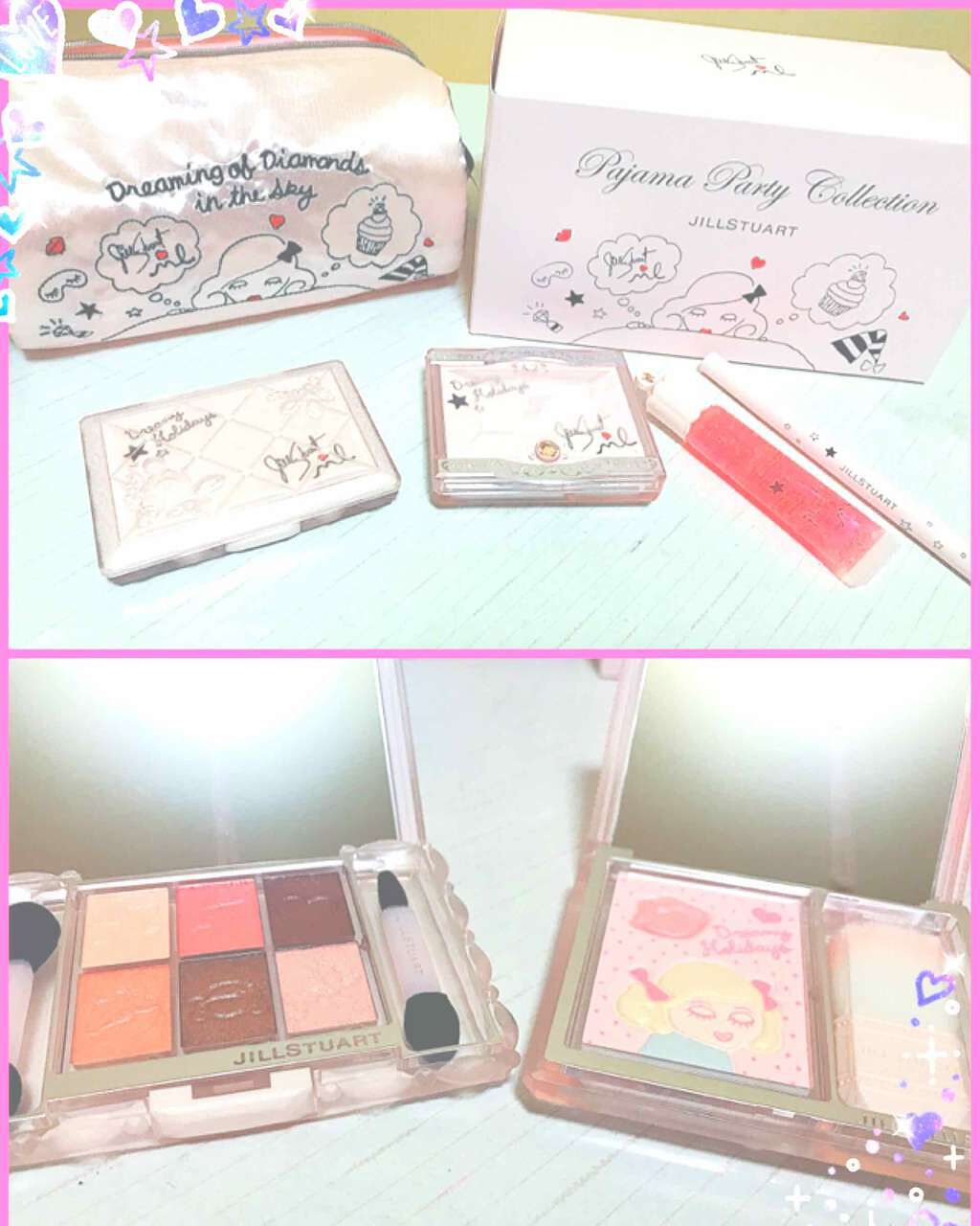 パジャマパーティコレクション (クリスマスコフレ 2017)/JILL STUART/メイクアップキットを使ったクチコミ(1枚目)