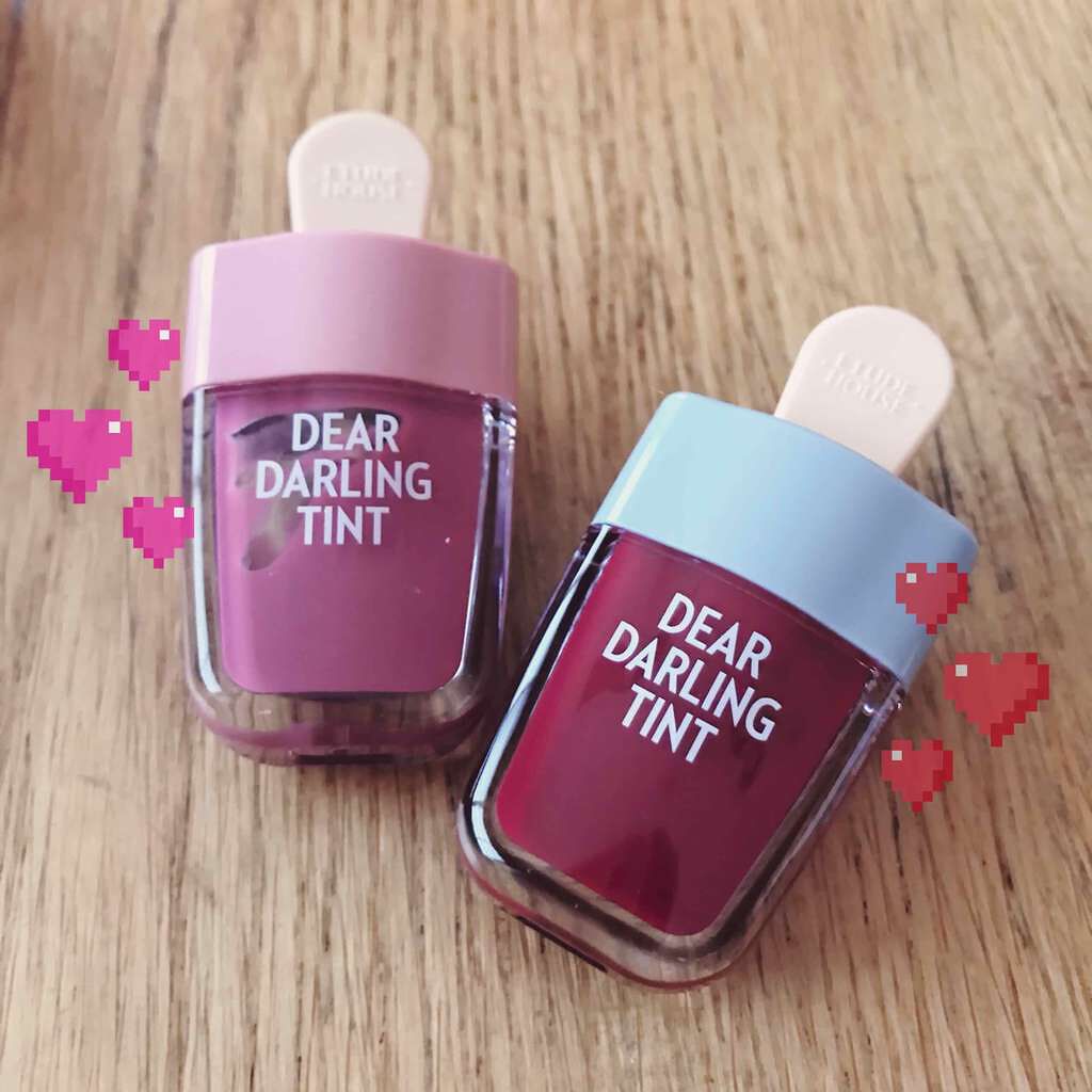 ディアダーリン ウォータージェルティント (アイスティント)/ETUDE/口紅を使ったクチコミ(1枚目)