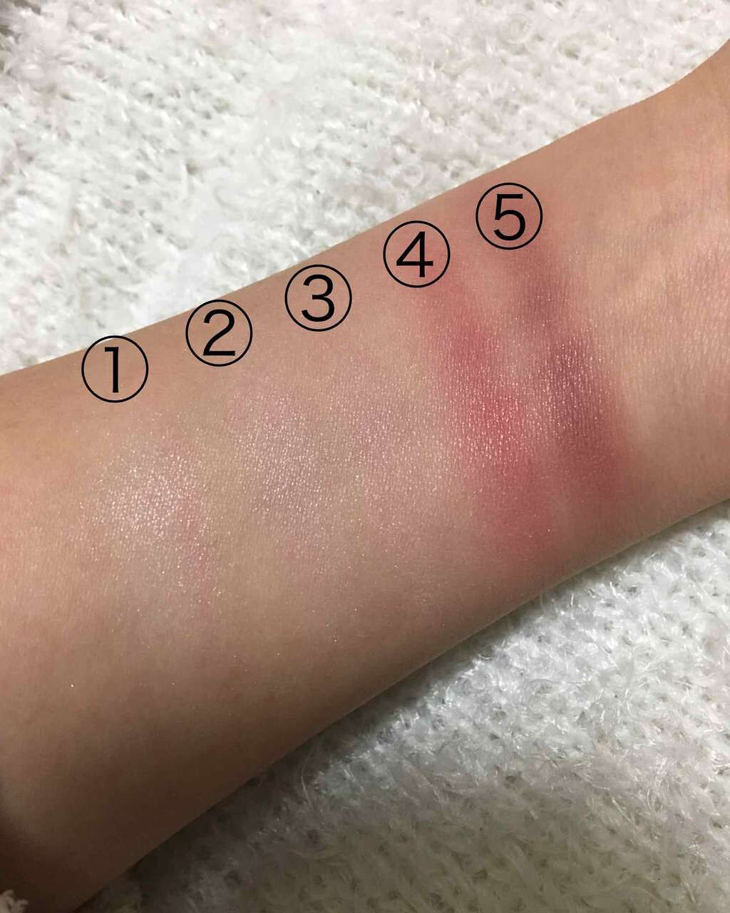 グロウフルールチークス/キャンメイク/パウダーチークを使ったクチコミ(2枚目)