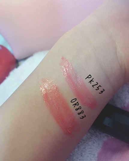 なめらか質感ひと塗りルージュ/AUBE/口紅を使ったクチコミ(2枚目)