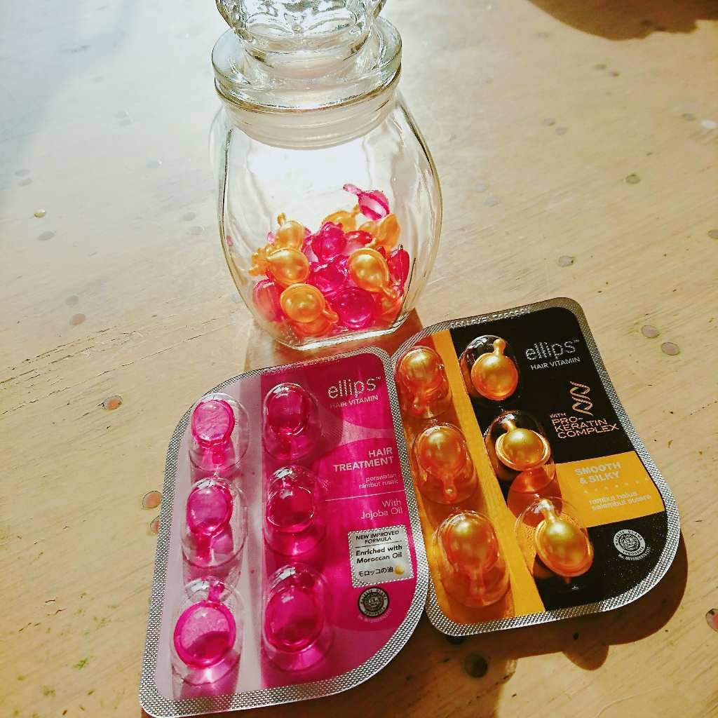 ヘアーオイル【トリートメント】/ellips/ヘアオイルを使ったクチコミ(1枚目)