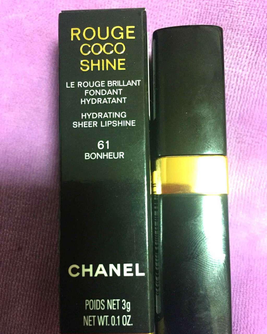 ルージュ ココ シャイン/CHANEL/口紅を使ったクチコミ(1枚目)