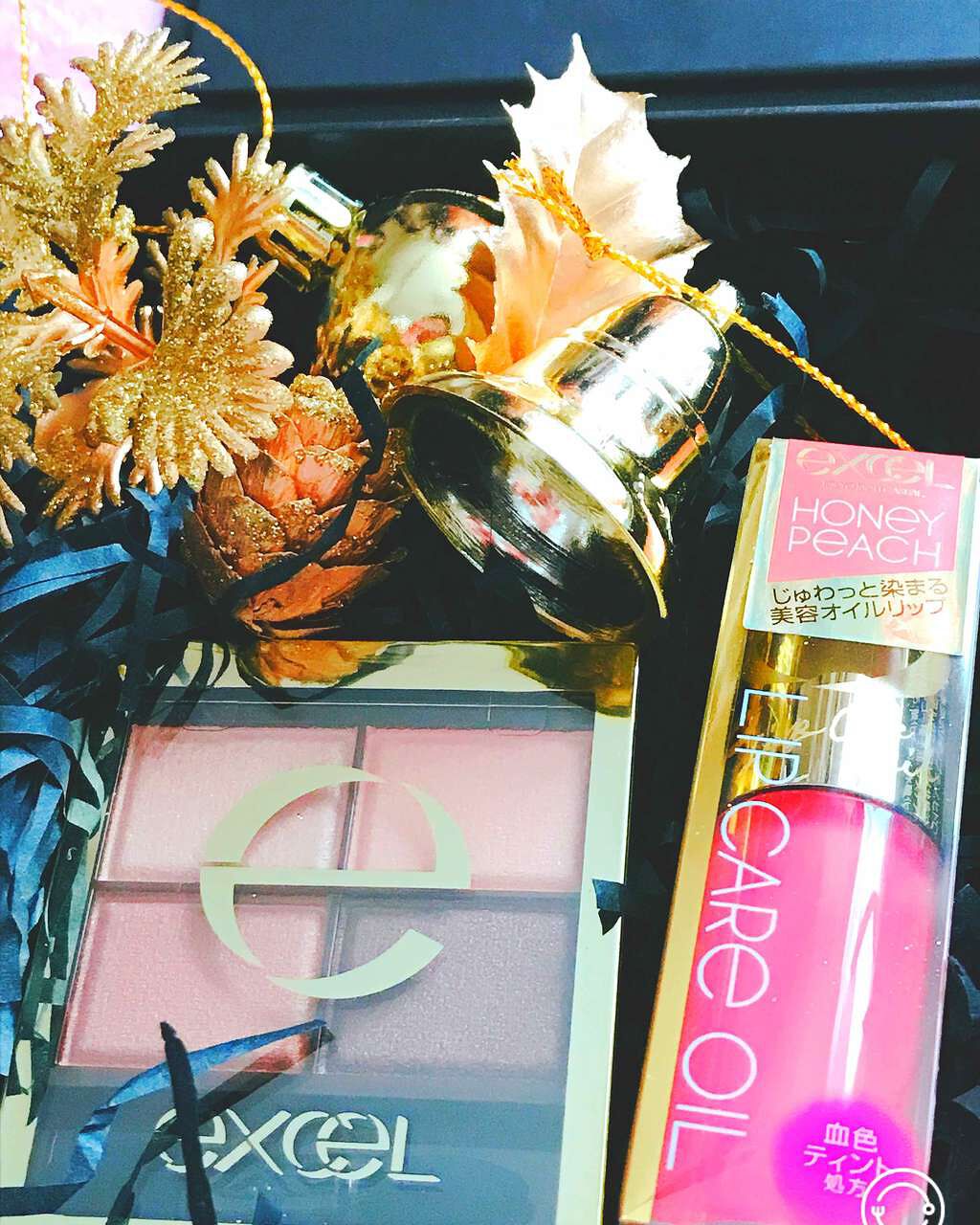 リップケアオイル/excel/リップグロスを使ったクチコミ（1枚目）