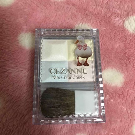 ミックスカラーチーク/CEZANNE/パウダーチークを使ったクチコミ(2枚目)